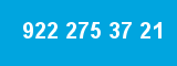 922 275 37 21